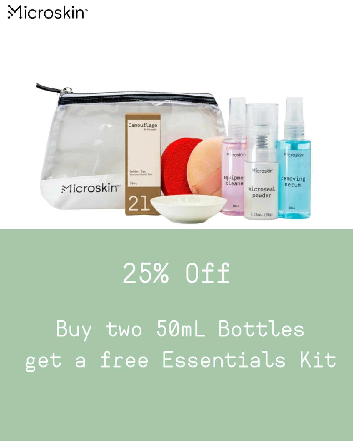 50mL Essentials Kit - Special Offer 25% Off
